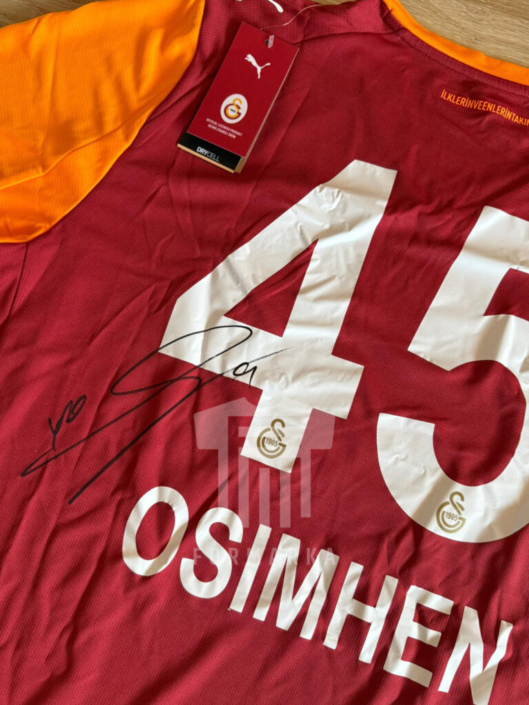 Galatasaray Osimhen İmzalı 25/26 Sezonu Parçalı Forma
