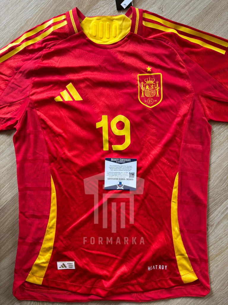 Lamine Yamal İmzalı Forma - İspanya 24/25